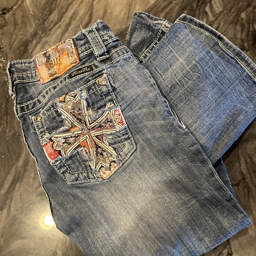 Miss me mid rise boot cut 28x34